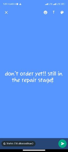 Don't order it yet